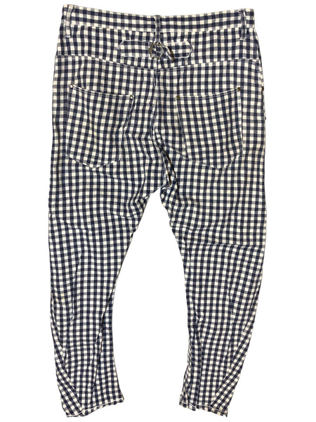 Black/White Checkered Pant by Double Name