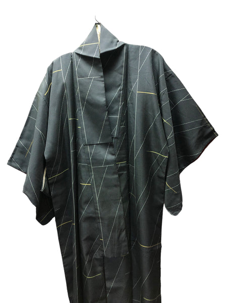 Japanese Vintage Striped Kimono