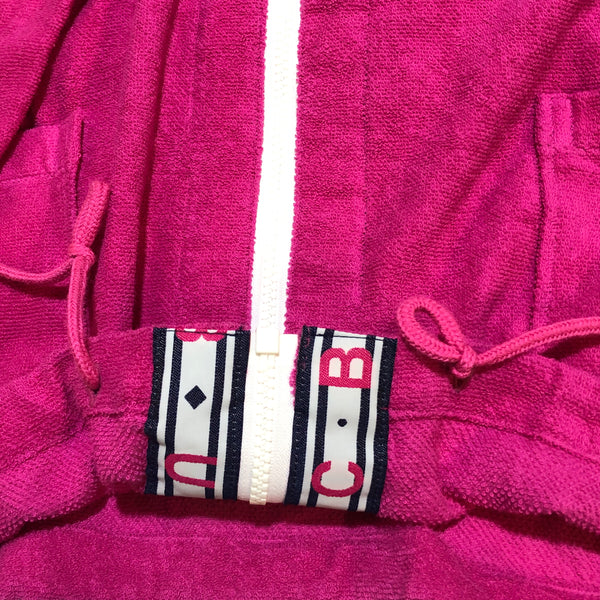 Pink Zip-Up and Shorts Set