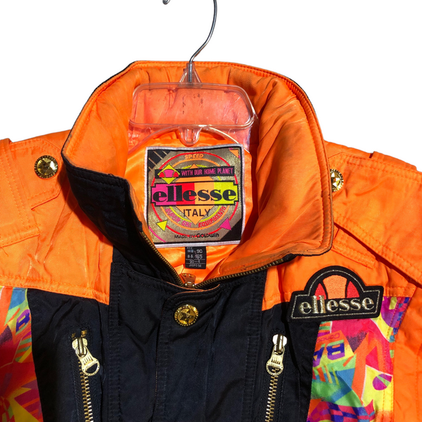 Orange/Black Vintage Jacket by Ellesse