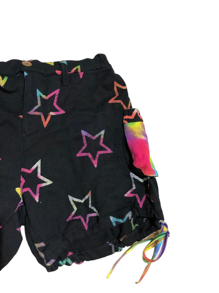 Handmade Rainbow Tie dye Shorts by El Rodeo