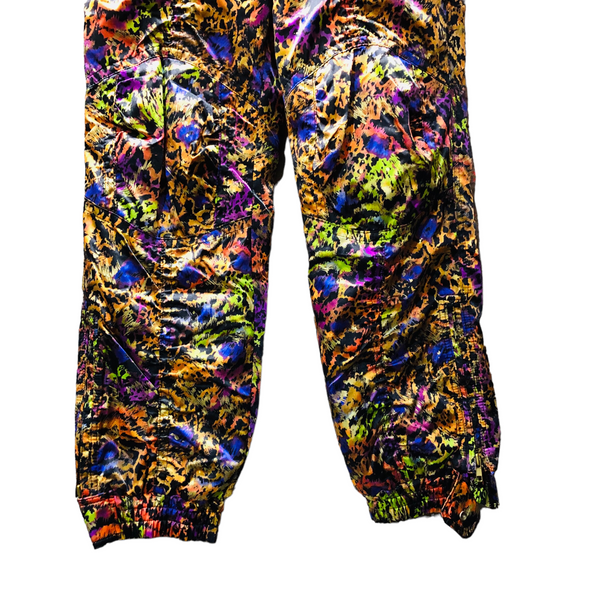 Vintage Ellesse rainbow Leopard  Ski Pants