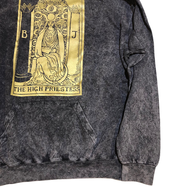 By Tooth and Claw for Blim "High Priestess" Acid Washed Hoodie