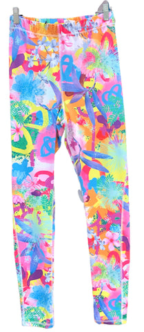 Glad I Exist Colourful Leggings by Brianna Klassen for Pattern Nation