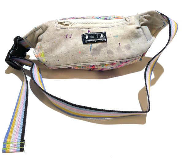 Hand-splattered Fanny Pack