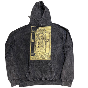 By Tooth and Claw for Blim "High Priestess" Acid Washed Hoodie