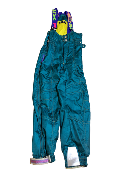 Vintage Phenix Teal/Purple Ski Jacket and Pants Set