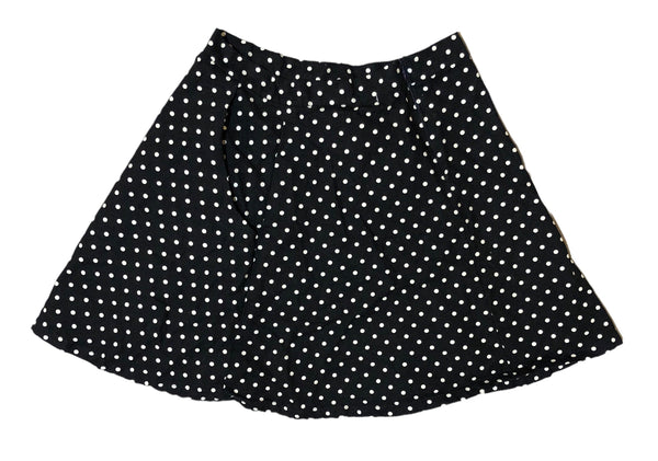 Black and white polka dot Skirt