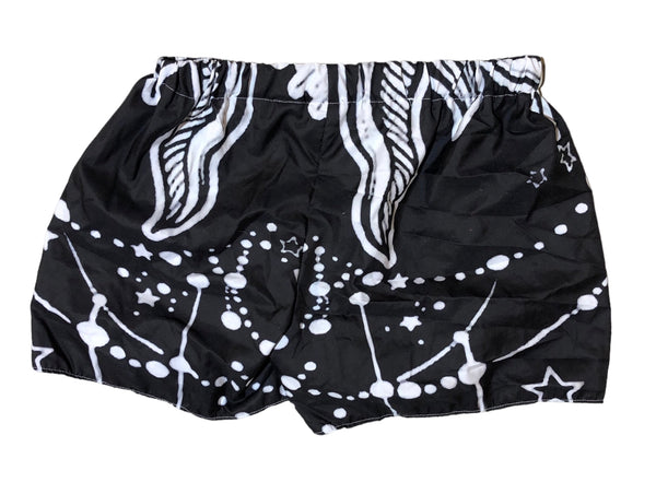 Custom Black and White Shorts by Blim
