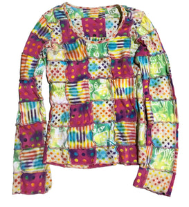 Reversible Handmade Rainbow Tie dye Shirt