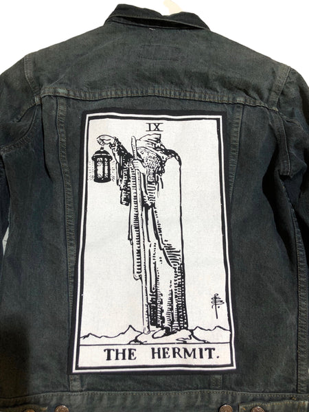 Ooak the Hermit Denim Jacket by Tooth and Claw