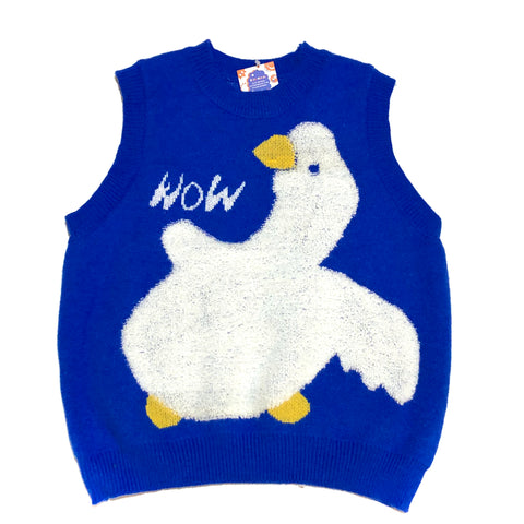 Royal Blue Duck Knit Vest