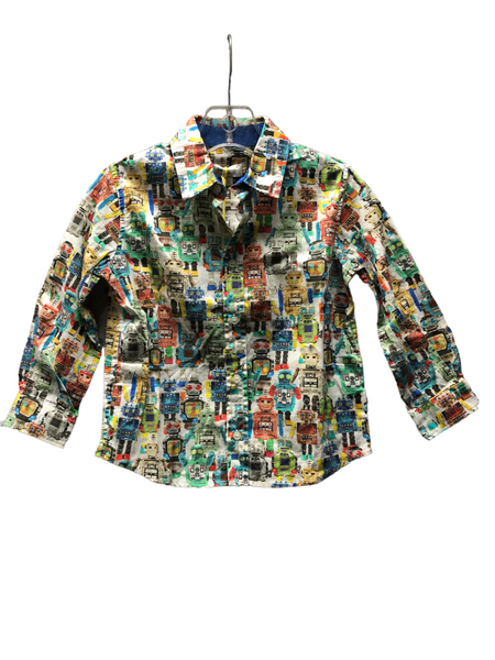 Kids Button Up Shirt by Paul Smith