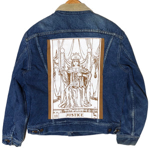 Ooak Justice Denim Jacket by Tooth and Claw