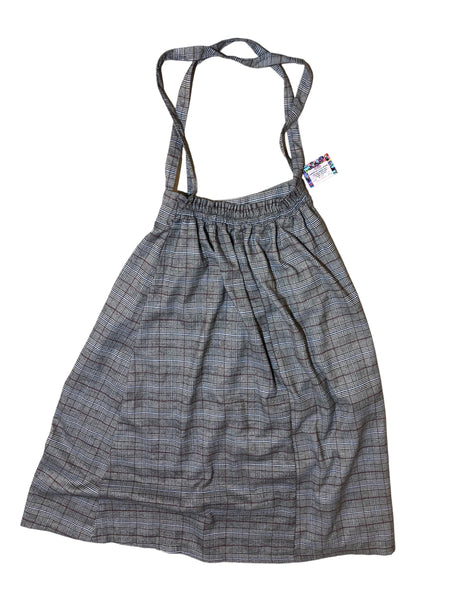 Candelicious Plaid suspender Skirt