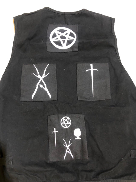 OOAK Symbols Vest by Tooth and Claw x Blim