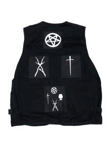 OOAK Symbols Vest by Tooth and Claw x Blim