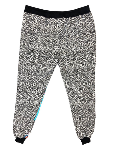 Hand Patchwork French Terry Pant by Pattern Nation x Blim