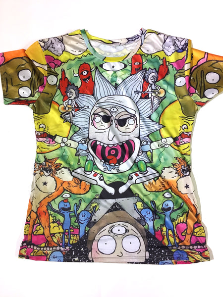 Rick and Morty Psychedelica Shirt